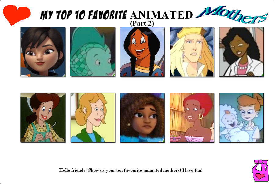 My 2nd Top 10 Favorite Animated Mothers By Dawalk86 On Deviantart My 2nd Top 10 Favorite Animated Mothers By Dawalk86 On Deviantart