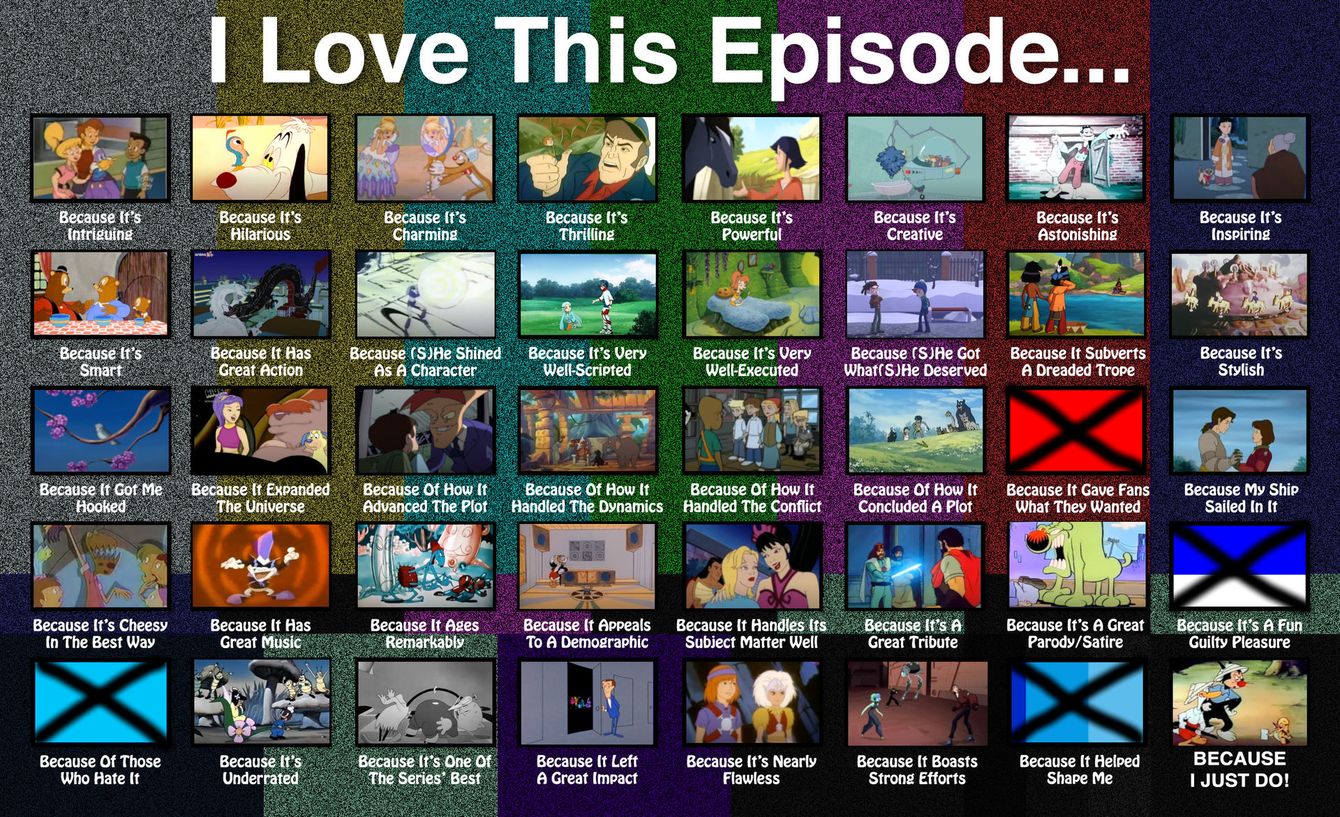 Deviantart Which Episode My Beloved Episodes Alt. (XL) by Dawalk86 on DeviantArt