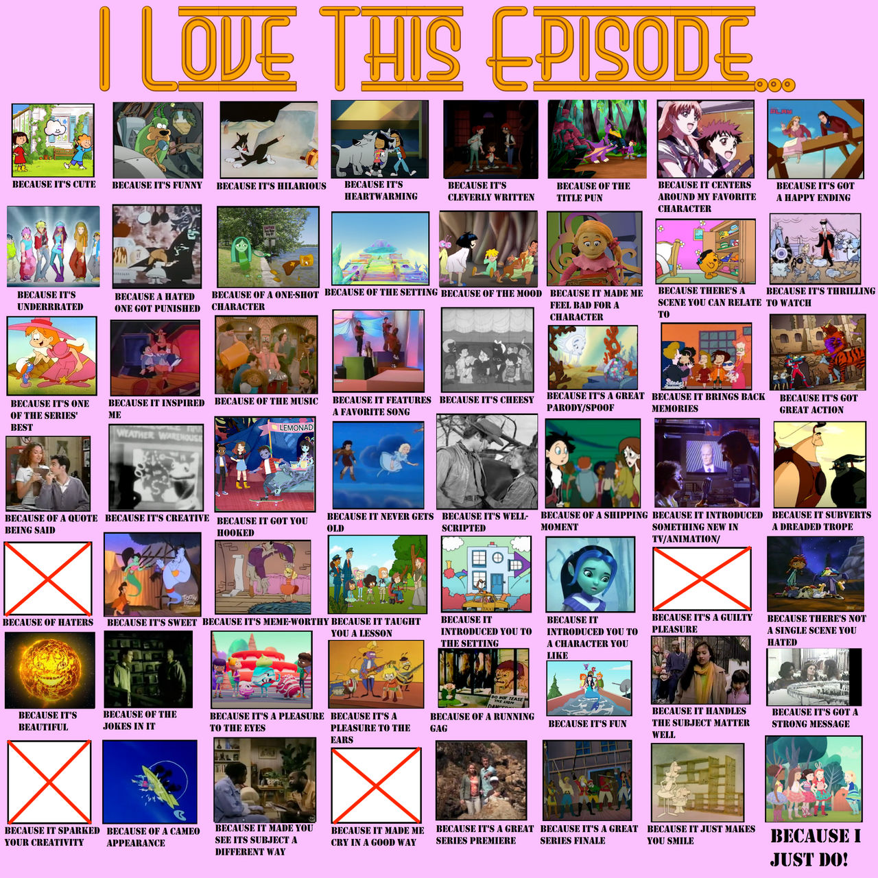 Deviantart Which Episode My Beloved Episodes Redux by Dawalk86 on DeviantArt