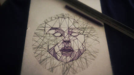 Geometric face II