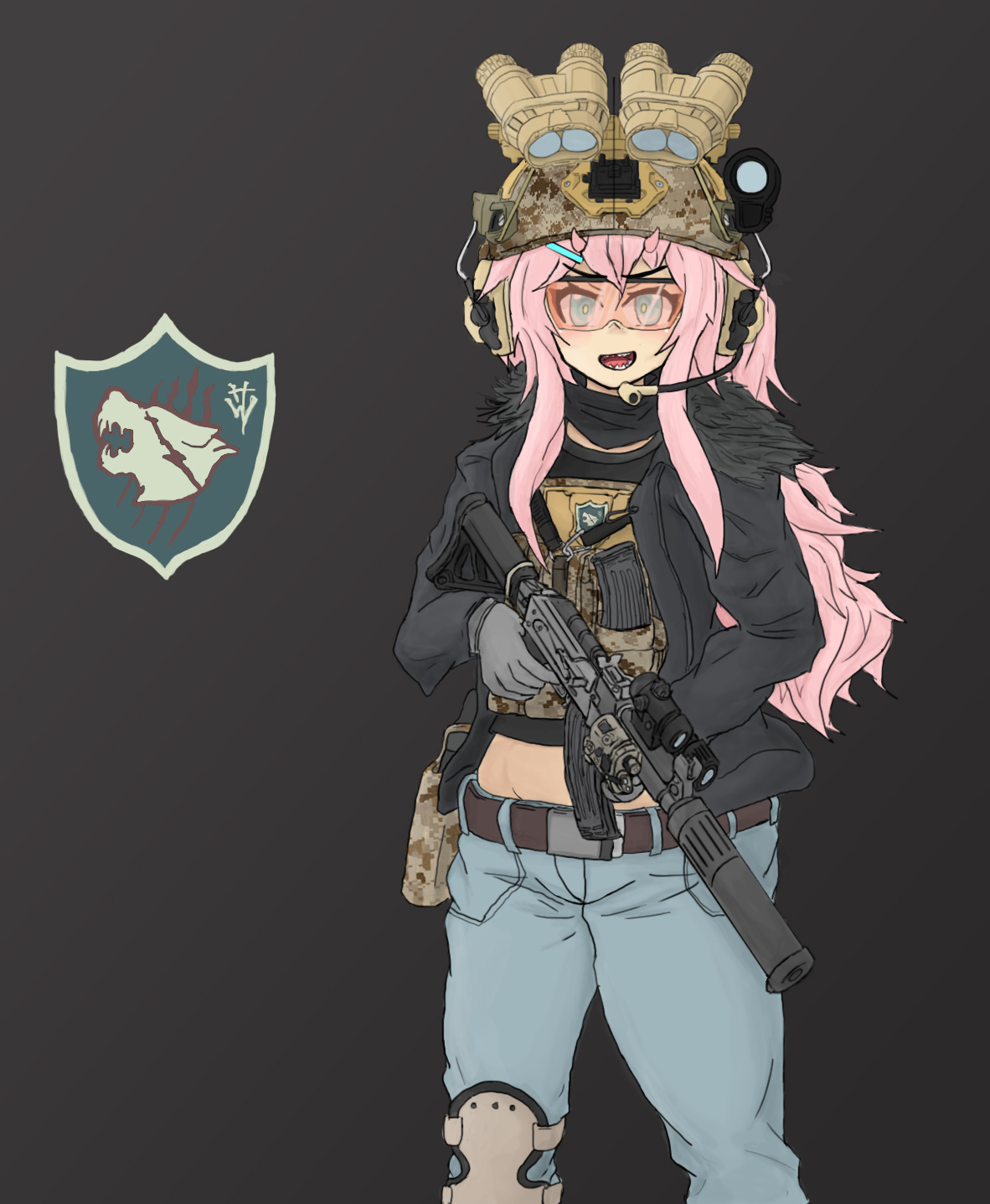 Hound wolf operator by Lieutenant2049 on DeviantArt