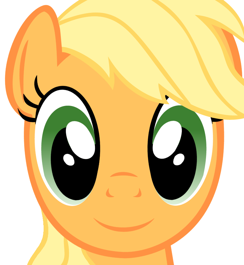 Applejack Face (Vector)