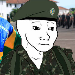 Soldado Brasileiro Wojak/ Brazilian Military Wojak