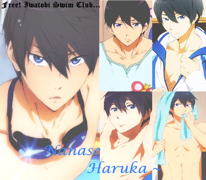 Emblemas Anime Iwatobi Swim Club, Nanase Haruka, Broche Bagdes, Grátis, 58  mm