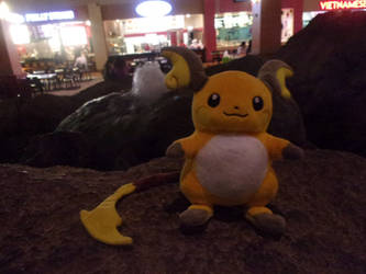 Raichu at the Food Court