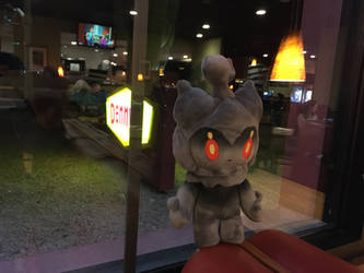 Marshadow at Denny's