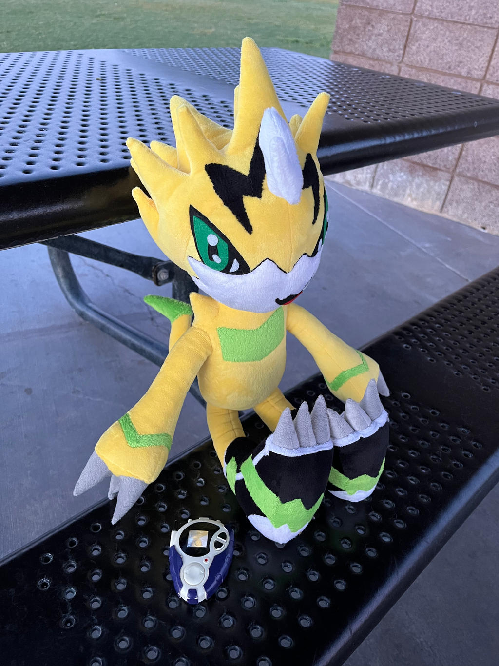Pulsemon at the Table by NovaKaru on DeviantArt