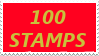 100 Stamps Stamp