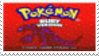 Pokemon Ruby Stamp by laprasking