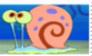 Gary the Snail Stamp