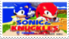 Sonic and Knuckles Stamp
