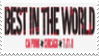 Best in the World Stamp