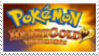 Pokemon Heart Gold Stamp