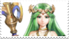 Lady Palutena Stamp by laprasking