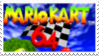 Mario Kart 64 Stamp by laprasking