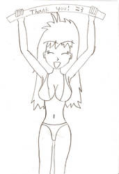 THANK YOOOOU Sketcvh by laprasking