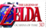 Legend of Zelda Ocarina of Time 3D Stamp