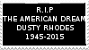 R.I.P Dusty Rhodes Stamp