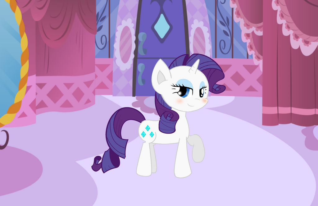 Deviantart Rarity Pony Rarity by Lucky-The-Pony on DeviantArt