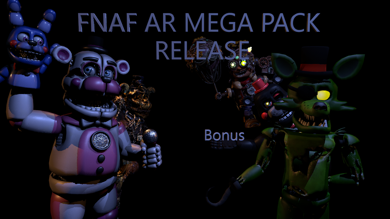 (FNaFAR/C4D) FNAF AR PACK RELEASE (after 1 year) by Emirhan012 on ...