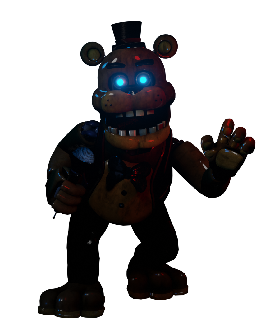 (ForsakenAR/Blender) Freddy+ Release by Emirhan012 on DeviantArt