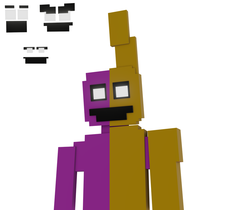 (ForsakenAR/Blender) 8 Bit Purple Guy Release by Emirhan012 on DeviantArt