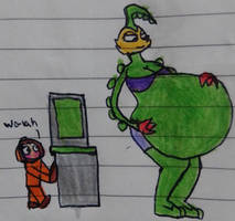 Hyper Pregnant Edamommy