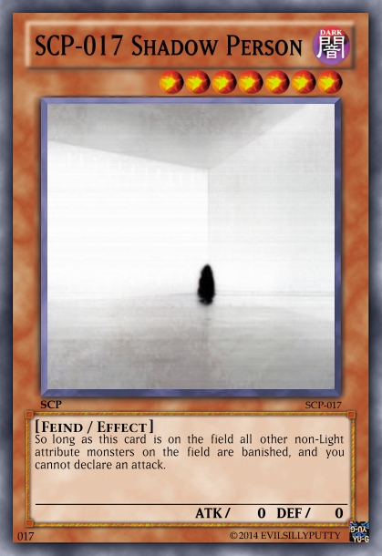 The SCP Foundation (Continuation) - Casual Cards - Yugioh Card Maker Forum