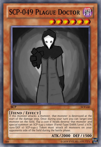 SCP-3000 Yugioh Card by EvilSillyPutty on DeviantArt