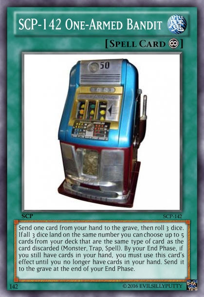 SCP-142 yugioh card by EvilSillyPutty on DeviantArt SCP-142 yugioh card by EvilSillyPutty on DeviantArt