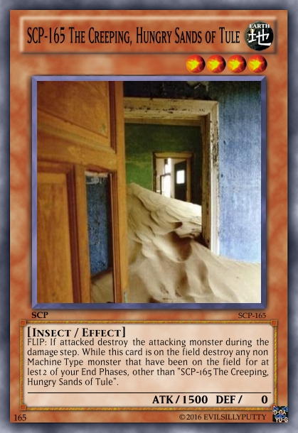 Scp 165 Yugioh Card By Evilsillyputty On Deviantart Scp 165 Yugioh Card By Evilsillyputty On Deviantart