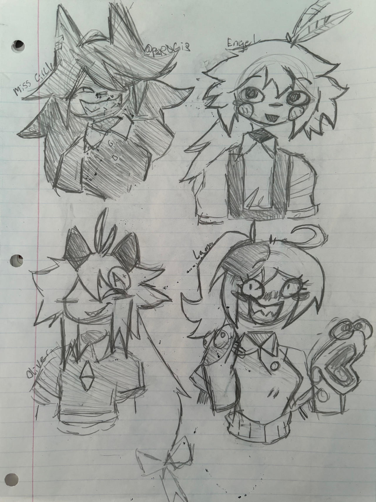 Random Fpe Fundamental Paper Education Characters by P3R0Gi3 on DeviantArt