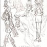 Pokemon and Gijinka Sketch Dump