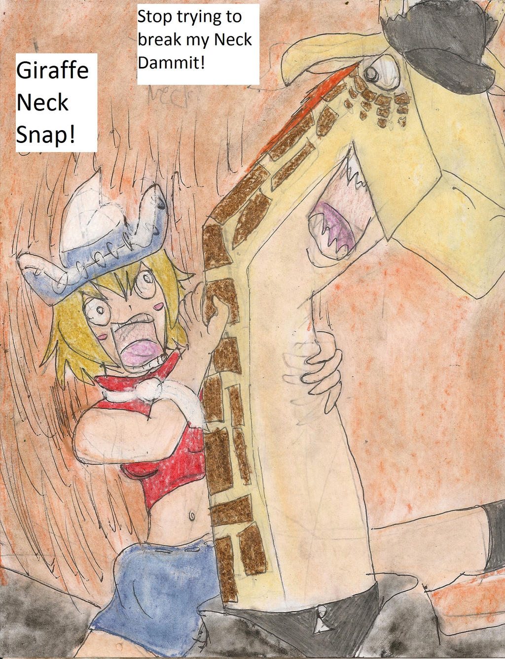 Neck Snap Deviantart Giraffe neck snap by kingofthedededes73 on DeviantArt