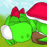 Sleeping yoshi