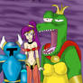 K Rool, Shantae and Shovel knight are not amused