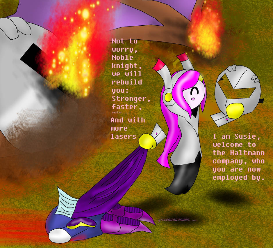 The fall of Meta Knight by kingofthedededes73 on DeviantArt