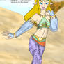 Zelda in the gerudo attire