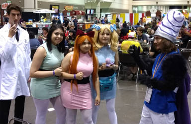 Megacon 2018 powerpuff girls group 1