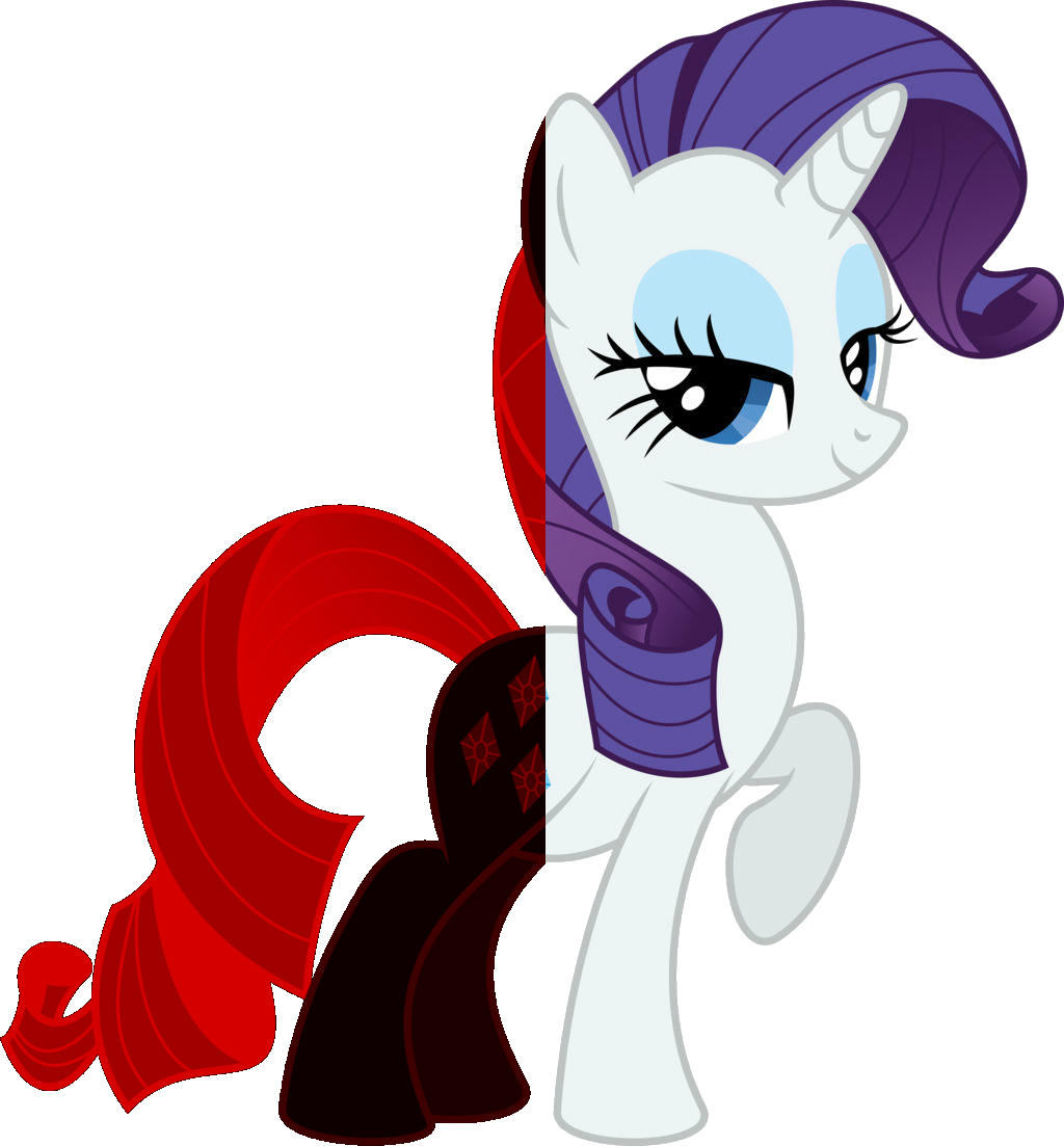 Half Horror Rarity (Remastered) by rejeje on DeviantArt