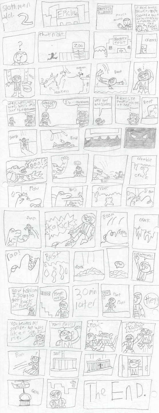 Sloth Man Vol. 2 by GuyTalkingRightNow on DeviantArt
