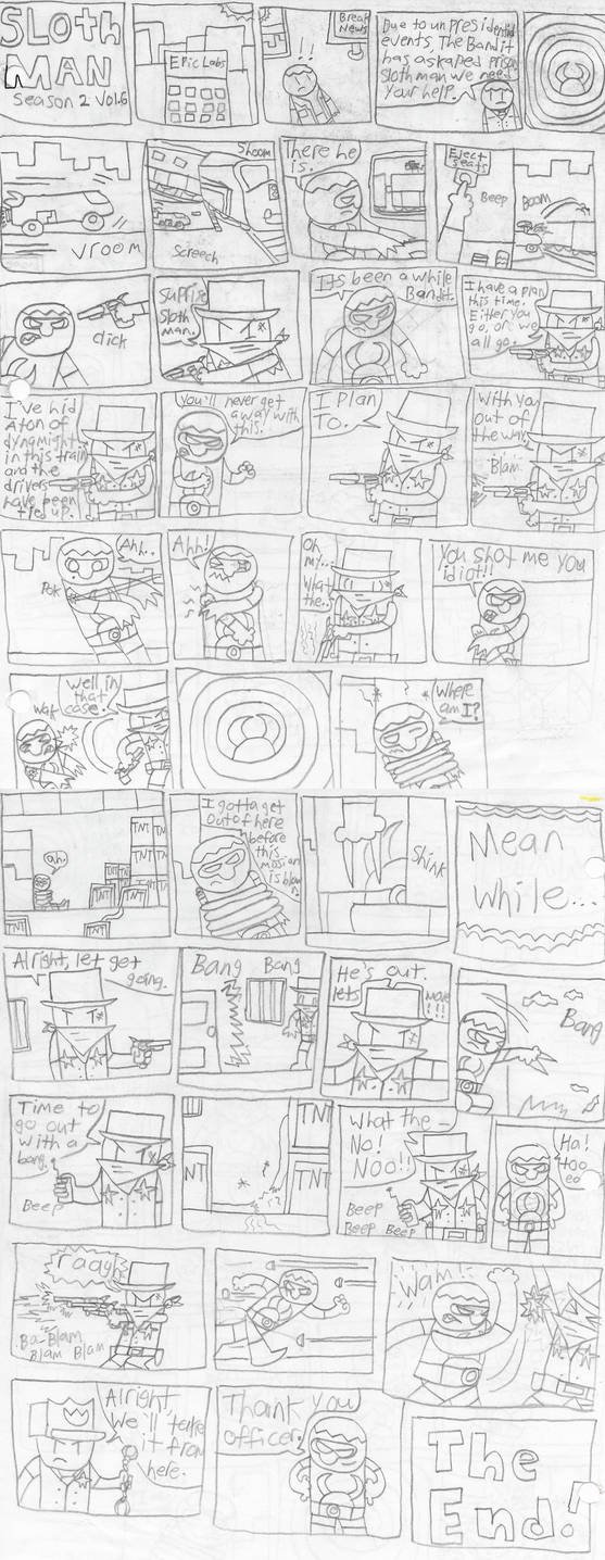 Sloth Man Season 2 Vol.6 by GuyTalkingRightNow on DeviantArt