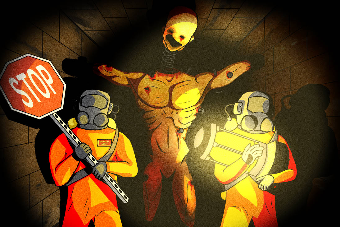 Lethal Company (Coil Head) by SpookySaint on DeviantArt