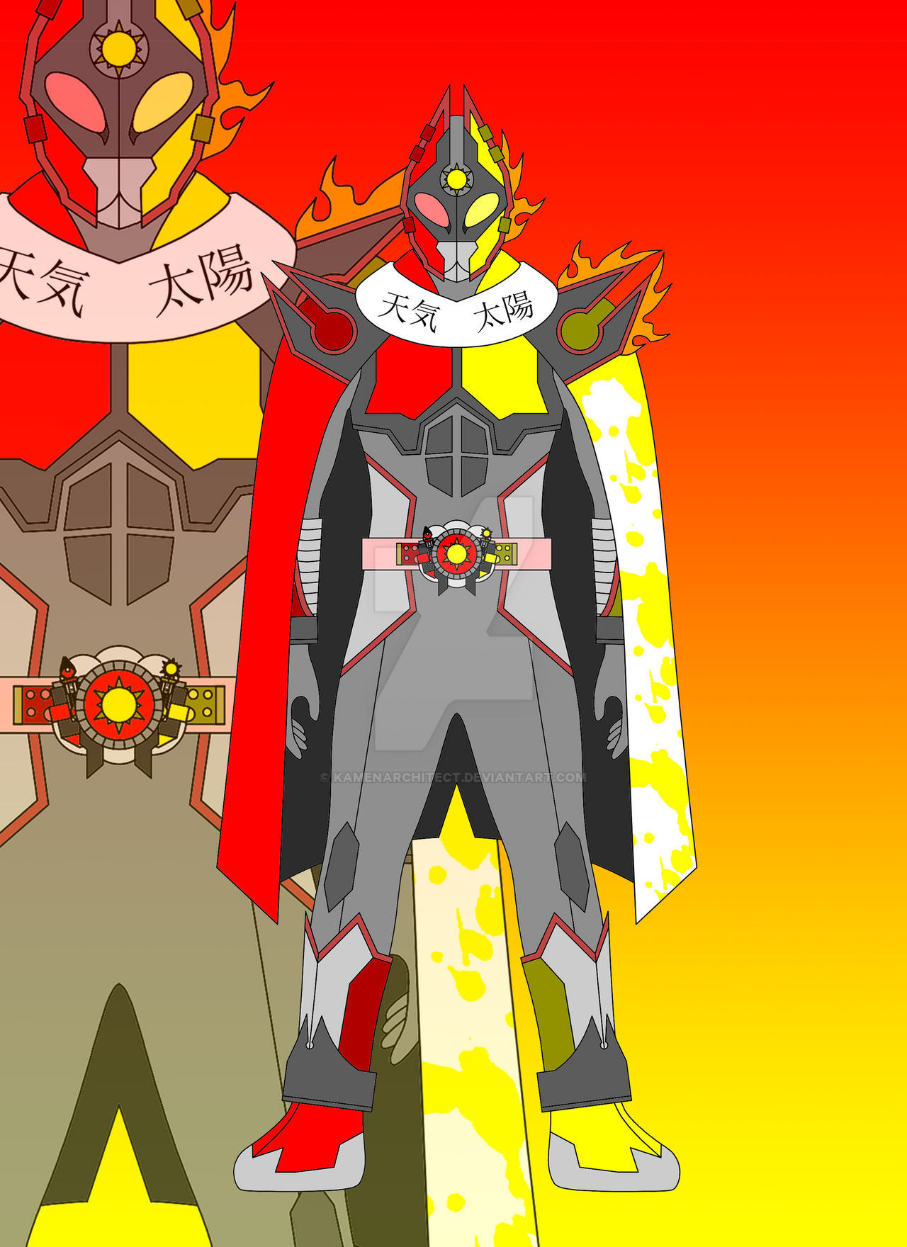 Kamen Rider Tenki - Sunny Canvas by Kamenarchitect on DeviantArt