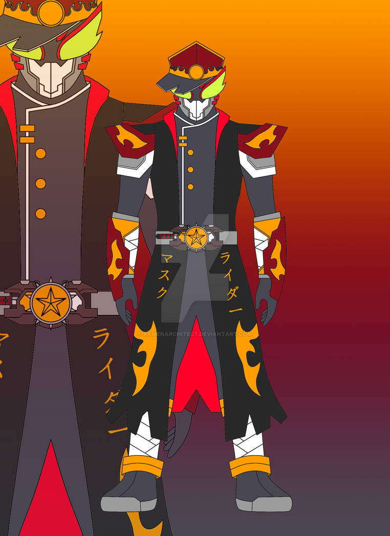 Kamen Rider Ryu-cho - Rising Dragon (Base) by Kamenarchitect on DeviantArt