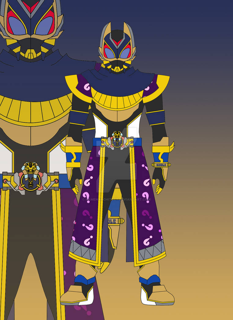 Kamen Rider Sphynx - Riddle Puzzle (Base) by Kamenarchitect on DeviantArt