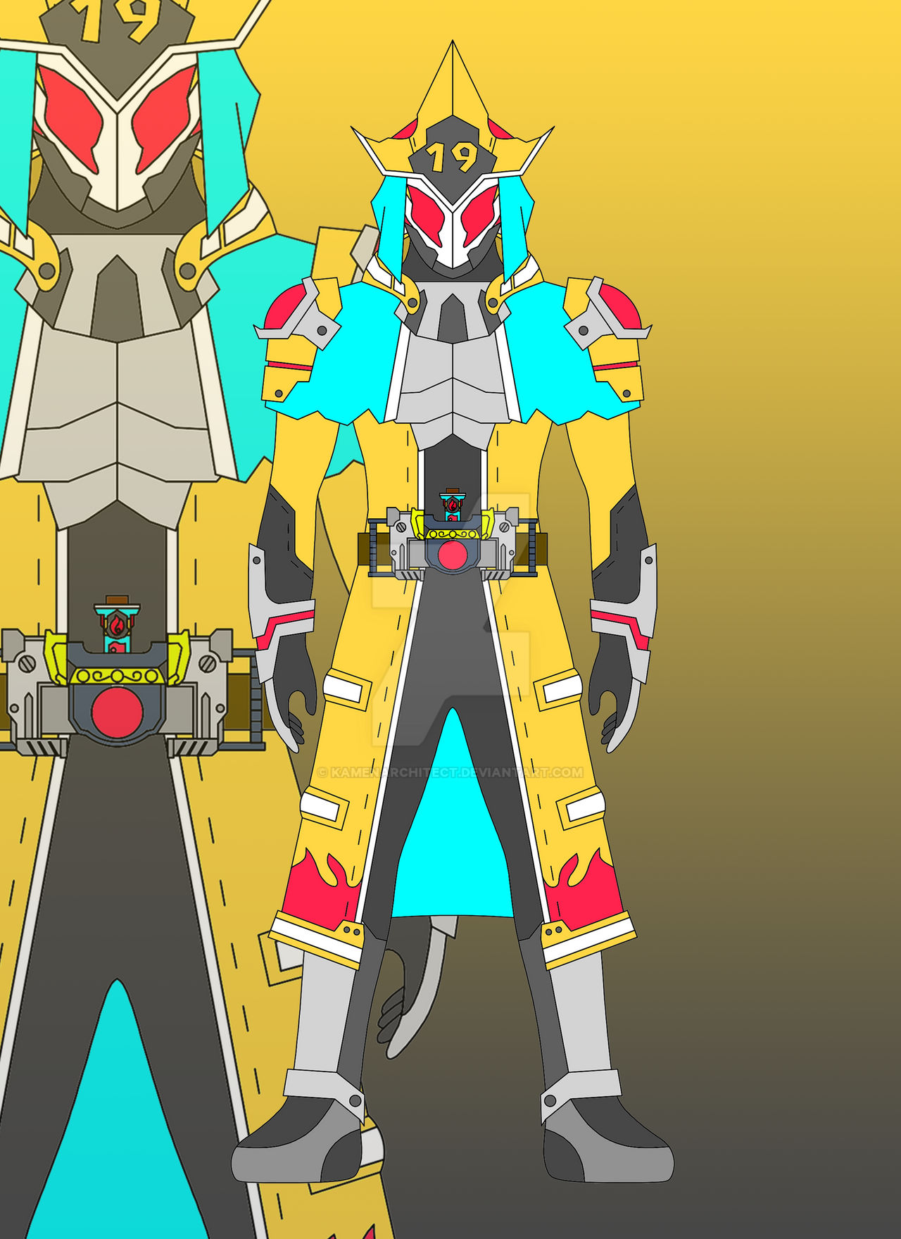 Original Rider Fireman Kamen Rider Elixion - FireFighter (Base) by Kamenarchitect on DeviantArt