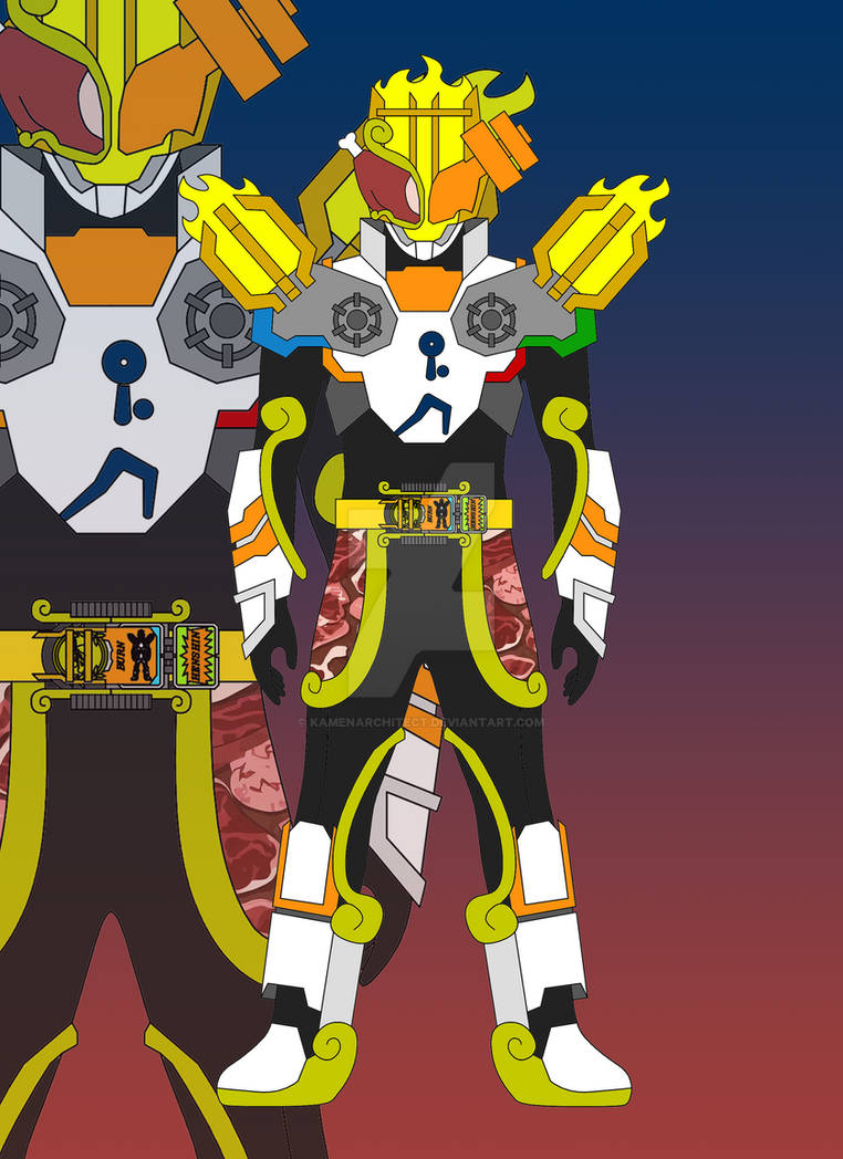 Kamen Rider Famble - Meat Weightlifting by Kamenarchitect on DeviantArt