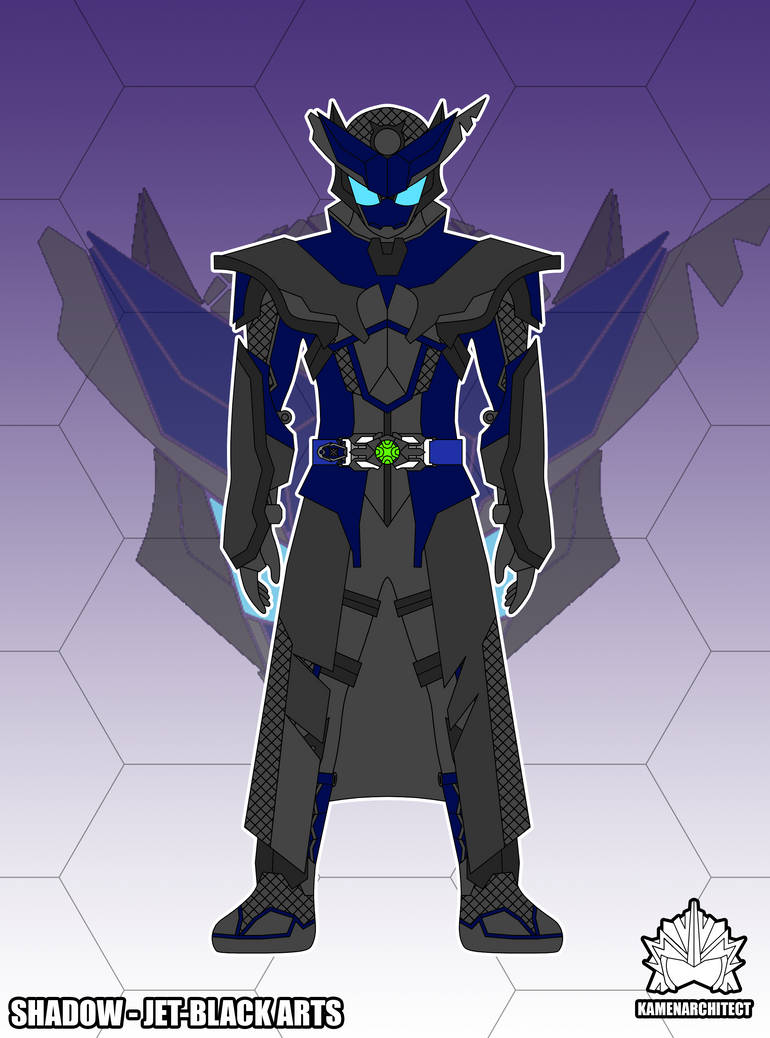 KR Shadow - Jet Black Arts (Base Form) by Kamenarchitect on DeviantArt