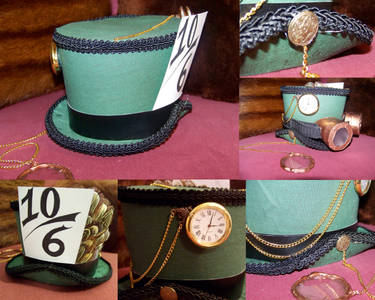 Steampunk Mad Hatter Hat